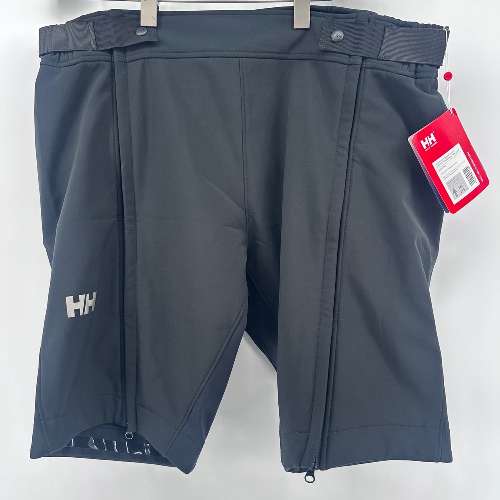 Helly Hansen World Cup Training Shorts Mens 2XL Black Ski Softshell 65537-990